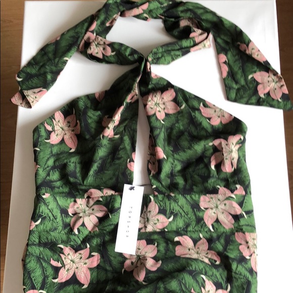 NWT Topshop Midi Dress - Picture 5 of 5